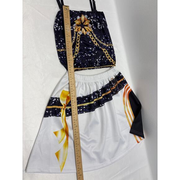 K-Pop Demon Hunters Mira stage cosplay costume size Y-Large top, jacket, skirt - Picture 7 of 11